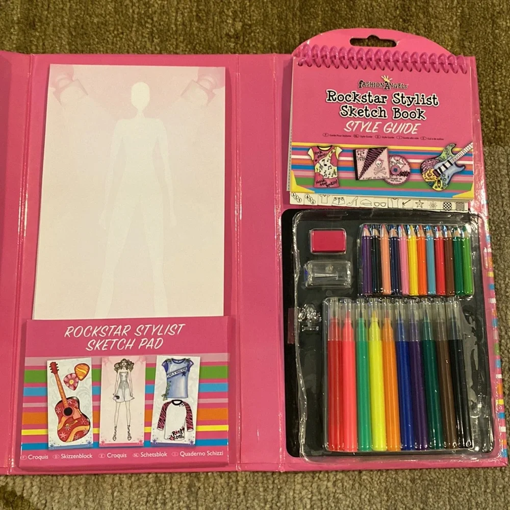 Fashion Angels contents sketch